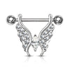 Crystal Marquise Butterfly Nipple Shield