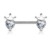 Royal Upgrade Heart Nipple Ring