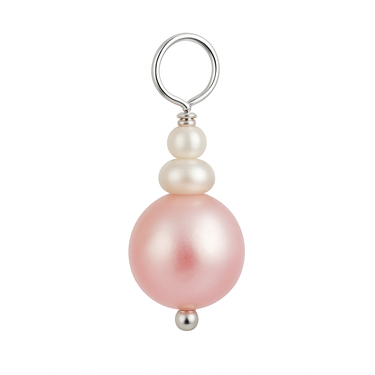 TummyToys® Pink and Cream Fresh Water Pearls Swinger