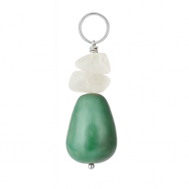 Saltwater Silver Ocean Green Pearl Swinger