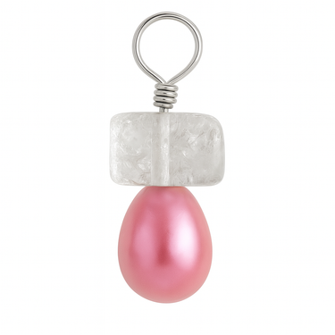 Saltwater Silver Pink Ice Pearl Swinger