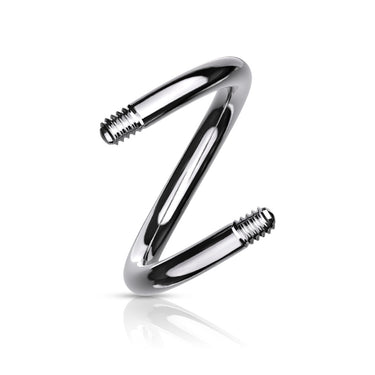 DIY Custom Spiral Twist Navel Rings