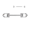 The Vintage Mistress Nipple Barbell
