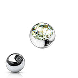 14g Gem Replacement Balls for Belly Rings - Replacement Ball. Navel Rings Australia.