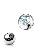 14g Gem Replacement Balls for Belly Rings - Replacement Ball. Navel Rings Australia.