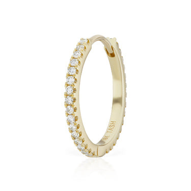 Diamond Eternity Earring by Maria Tash in 18K Gold - Earring. Navel Rings Australia.