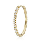Diamond Eternity Earring by Maria Tash in 18K Gold - Earring. Navel Rings Australia.