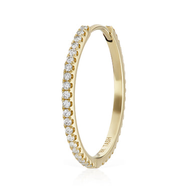 Diamond Eternity Earring by Maria Tash in 18K Gold - Earring. Navel Rings Australia.