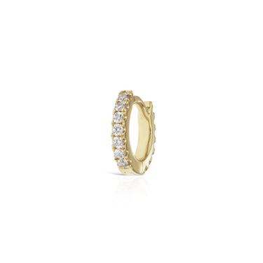 Diamond Eternity Earring by Maria Tash in 18K Gold - Earring. Navel Rings Australia.