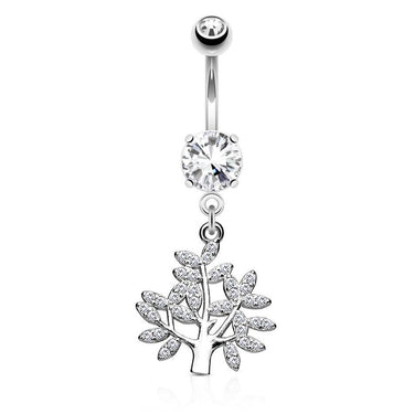 Family Tree of Espérer Belly Button Ring - Dangling Belly Ring. Navel Rings Australia.