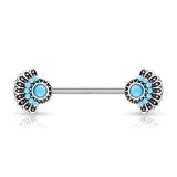 Antieke Turquoise Nipple Ring Jewellery - Nipple Ring. Navel Rings Australia.