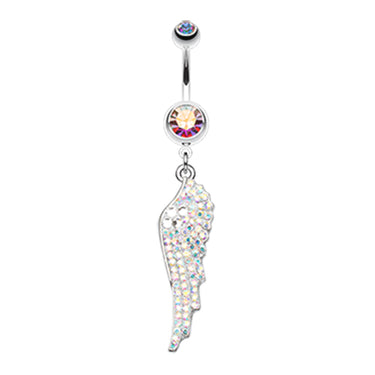 Malaikat Angel Belly Dangle - Dangling Belly Ring. Navel Rings Australia.