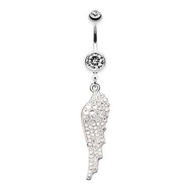Malaikat Angel Belly Dangle - Dangling Belly Ring. Navel Rings Australia.