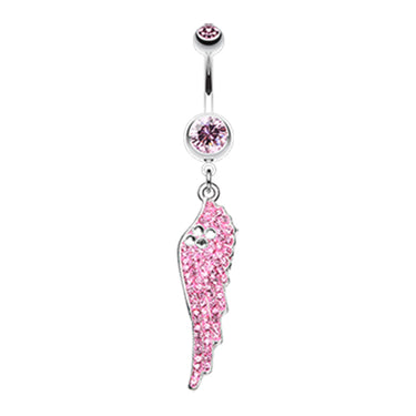 Malaikat Angel Belly Dangle - Dangling Belly Ring. Navel Rings Australia.