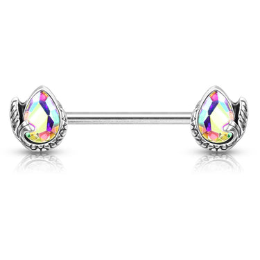 Bijoú Mermaid Gem Nipple Ring - Nipple Ring. Navel Rings Australia.