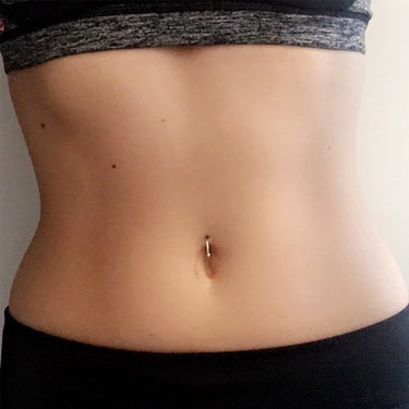 Basic Horse Shoe Belly Ring - Circular Barbell / Horse Shoe. Navel Rings Australia.