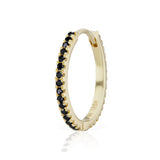 Diamond Eternity Earring by Maria Tash in 18K Gold - Earring. Navel Rings Australia.