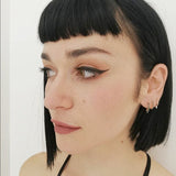 Diamond Eternity Earring by Maria Tash in 18K Gold - Earring. Navel Rings Australia.