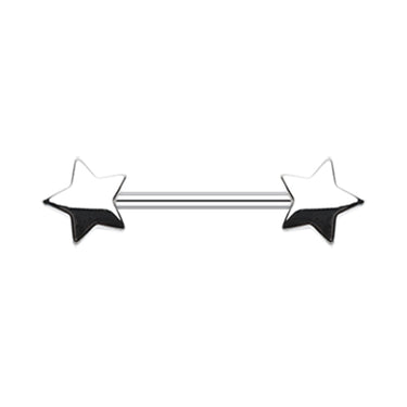 Classic Star Nipple Piercing Ring - Nipple Ring. Navel Rings Australia.