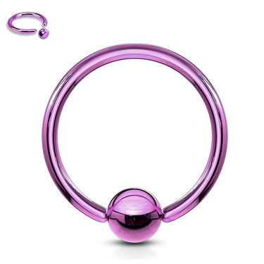 Classic Titanium Captive Bead Belly Rings - Captive Belly Ring. Navel Rings Australia.