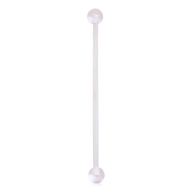 Mumma's Ultra Long Pastel Preggy Belly Bar - Maternity Belly Ring. Navel Rings Australia.