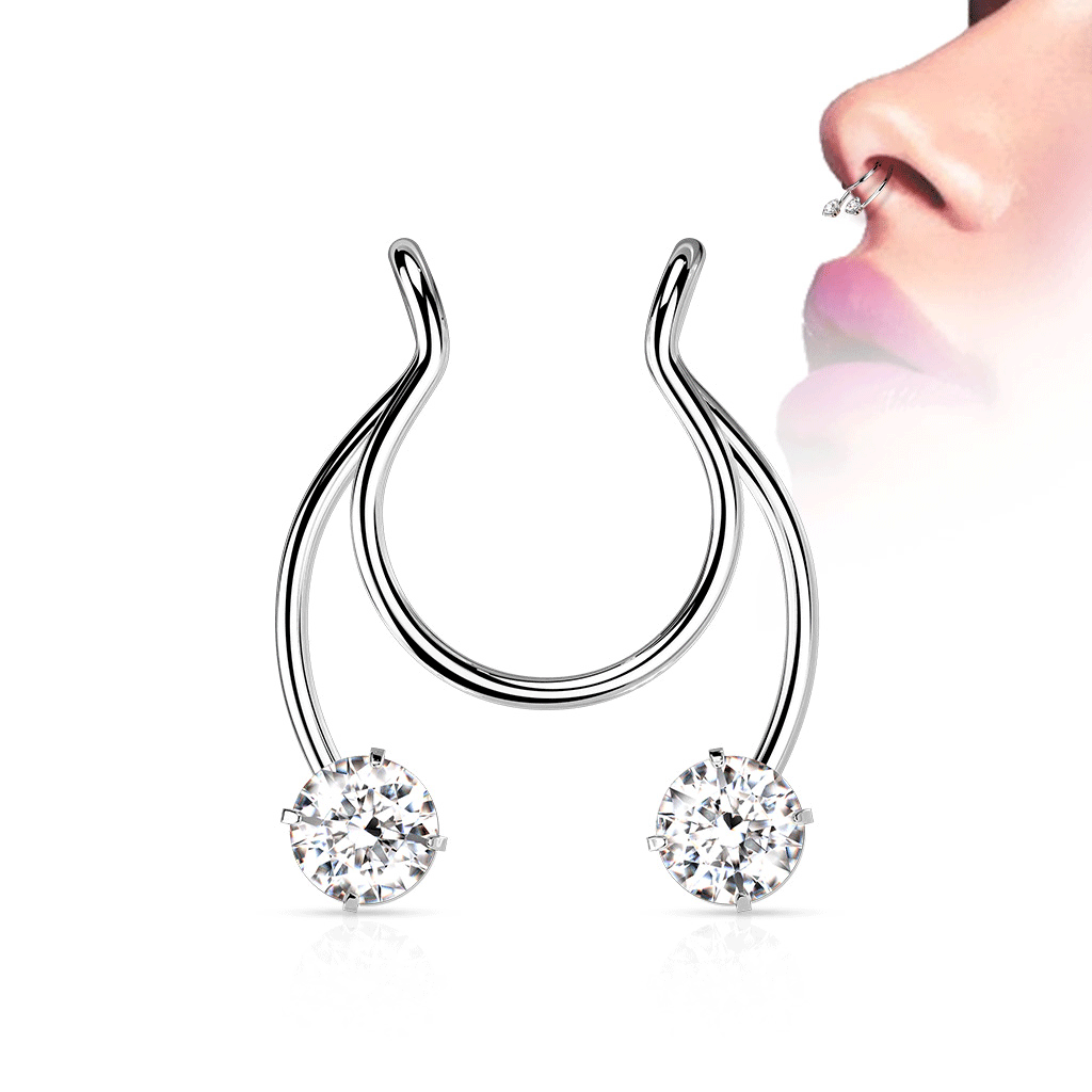 Septum Piercing Clip on Body Jewellery
