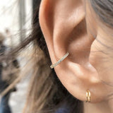 Diamond Eternity Earring by Maria Tash in 18K Gold - Earring. Navel Rings Australia.