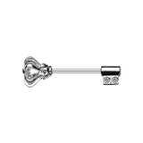 Royal Crown Key Nipple Barbell Ring - Nipple Ring. Navel Rings Australia.