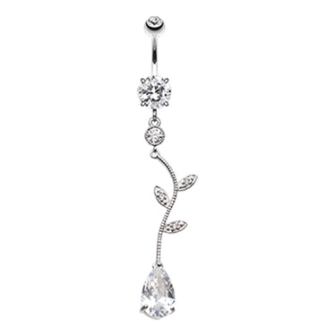 Jacks Beanstalk Belly Dangle - Dangling Belly Ring. Navel Rings Australia.