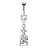Little Findings Belly Dangle - Dangling Belly Ring. Navel Rings Australia.
