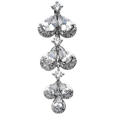 Diamanté Jewel Reverse Belly Ring