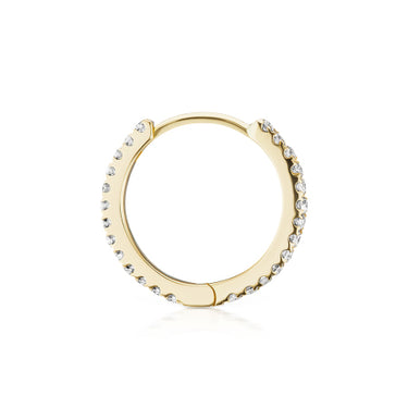 Diamond Eternity Earring by Maria Tash in 18K Gold - Earring. Navel Rings Australia.