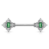 Opal Dusk Nipple Jewellery - Nipple Ring. Navel Rings Australia.