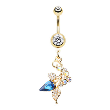 Mesmerizien Dangly Belly Ring - Dangling Belly Ring. Navel Rings Australia.