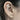 Diamond Flower Earring by Maria Tash in 18K White Gold. Flat Stud. - Earring. Navel Rings Australia.