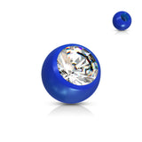 14g Gem Acrylic Replacement Balls for Belly Rings - Replacement Ball. Navel Rings Australia.
