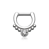 Classic Grandiose Septum Clicker - Septum. Navel Rings Australia.
