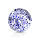 6mm Acrylic Glitter Balls - Replacement Ball. Navel Rings Australia.