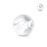 GLOW In The Dark 14g Replacement Balls - Replacement Ball. Navel Rings Australia.