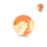 GLOW In The Dark 14g Replacement Balls - Replacement Ball. Navel Rings Australia.