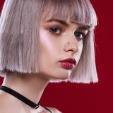 Heart Breaker L-Shape Nose Ring in 14K Yellow Gold - Nostril. Navel Rings Australia.