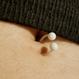 Flex Horse Shoe Navel Jewellery - Circular Barbell / Horse Shoe. Navel Rings Australia.