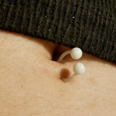 Flex Horse Shoe Navel Jewellery - Circular Barbell / Horse Shoe. Navel Rings Australia.