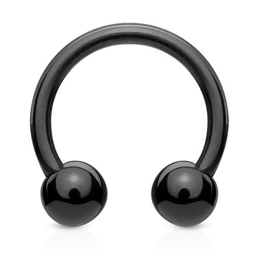 Flex Horse Shoe Navel Jewellery - Circular Barbell / Horse Shoe. Navel Rings Australia.