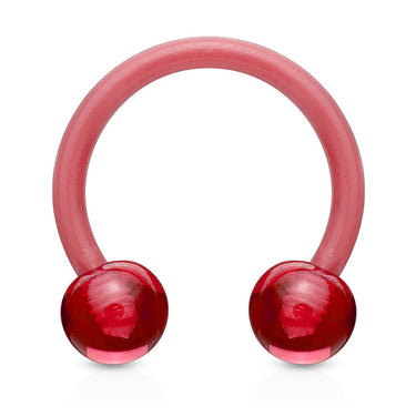 Flex Horse Shoe Navel Jewellery - Circular Barbell / Horse Shoe. Navel Rings Australia.