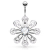 Bizee Floweret Belly Button Jewellery