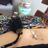 TummyToys® Silver Femme Metale's Angel Wing Belly Piercing Ring - TummyToys® Patented Clasp. Navel Rings Australia.