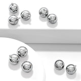 14g Surgical Steel Loose Balls for Belly Rings - INTERNAL THREADS - Replacement Ball. Navel Rings Australia.