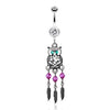 Guardian Owl Dream Catcher Belly Piercing