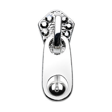 Zip It Reverse Navel Bar - Reverse Top Down Belly Ring. Navel Rings Australia.